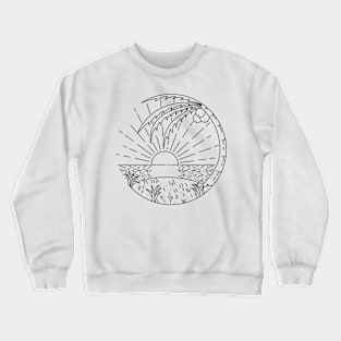 Beach Crewneck Sweatshirt